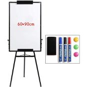 RRP £67.24 DOEWORKS Magnetic Whiteboard with Stand