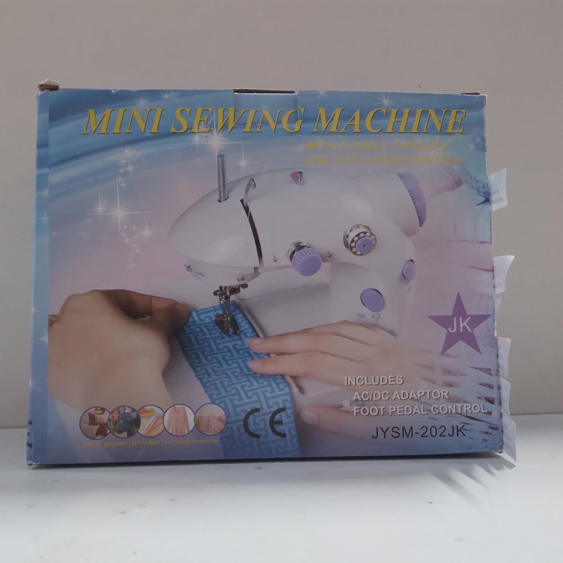 RRP £26.79 Mini Sewing Machine with Extension Table