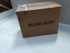 RRP £36.74 Welding Helmet Auto Darkening Solar Powered Welder