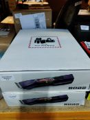 RRP £362.86 Heiniger Saphir Style Purple Cordless C/W 10 Blade