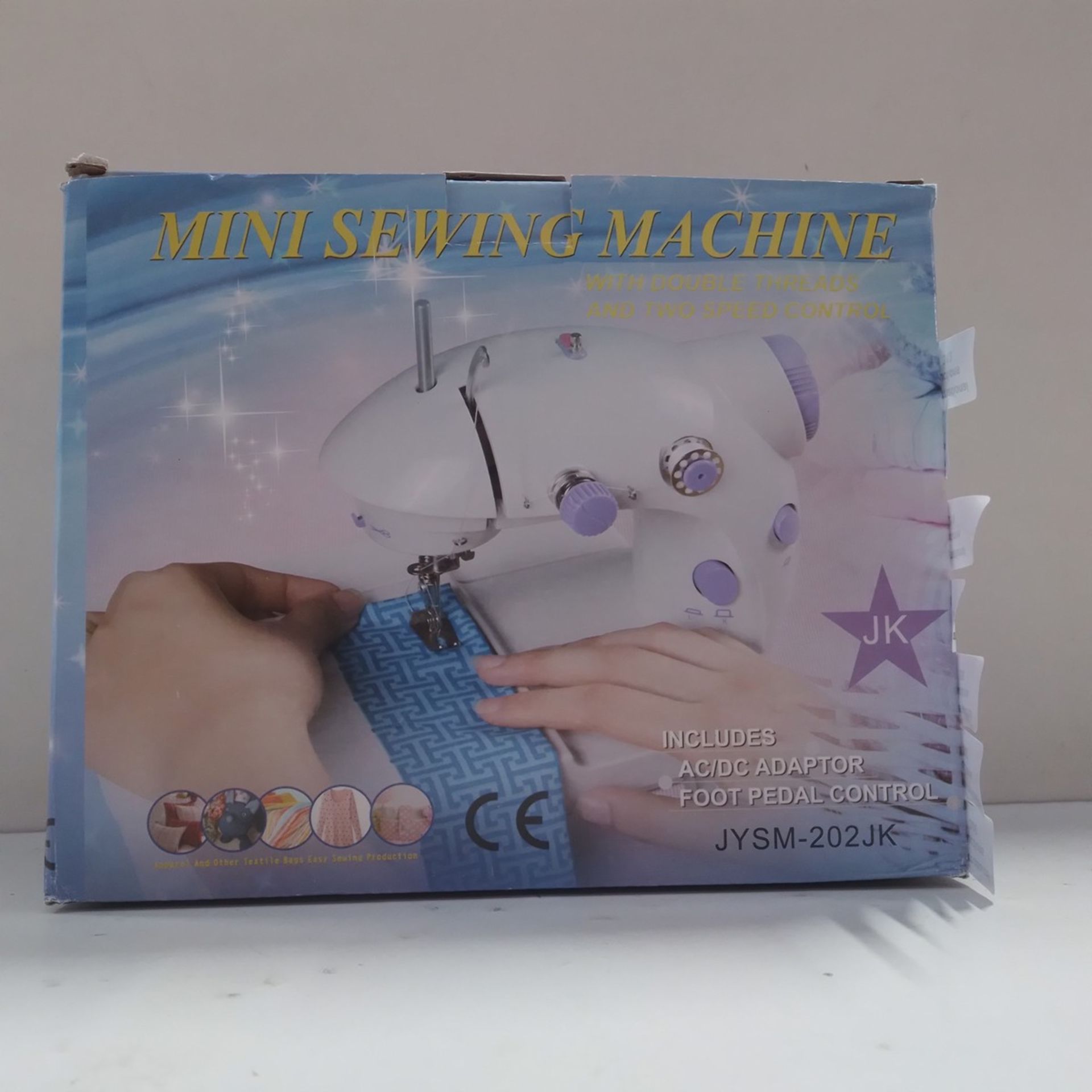 RRP £26.79 Mini Sewing Machine with Extension Table