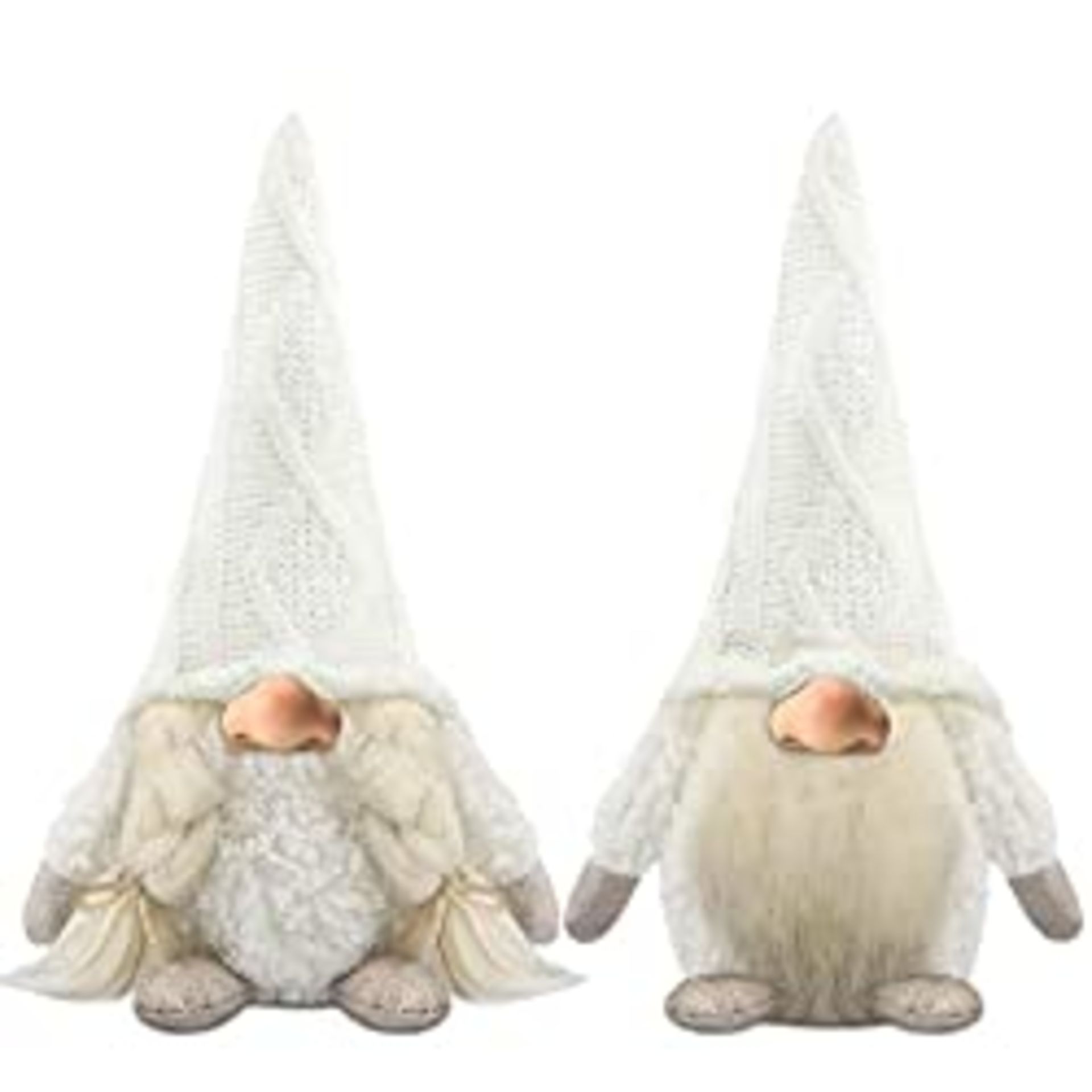 RRP £17.59 Godeufe Set of 2 Christmas Gonk Gnomes Xmas Decoration