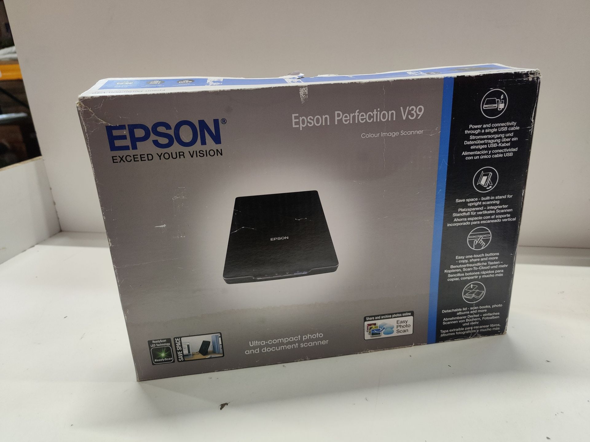 RRP £132.89 Epson Perfection V39 Color Photo & Document Scanner - Image 2 of 2