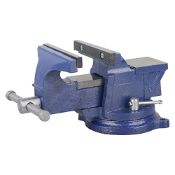 RRP £28.97 DAYUAN 4 inches 360 Steel Bench Vice with Anvil Base