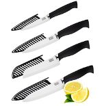 RRP £50.76 4pc Ceramic Blade Kitchen Knife Set Paring