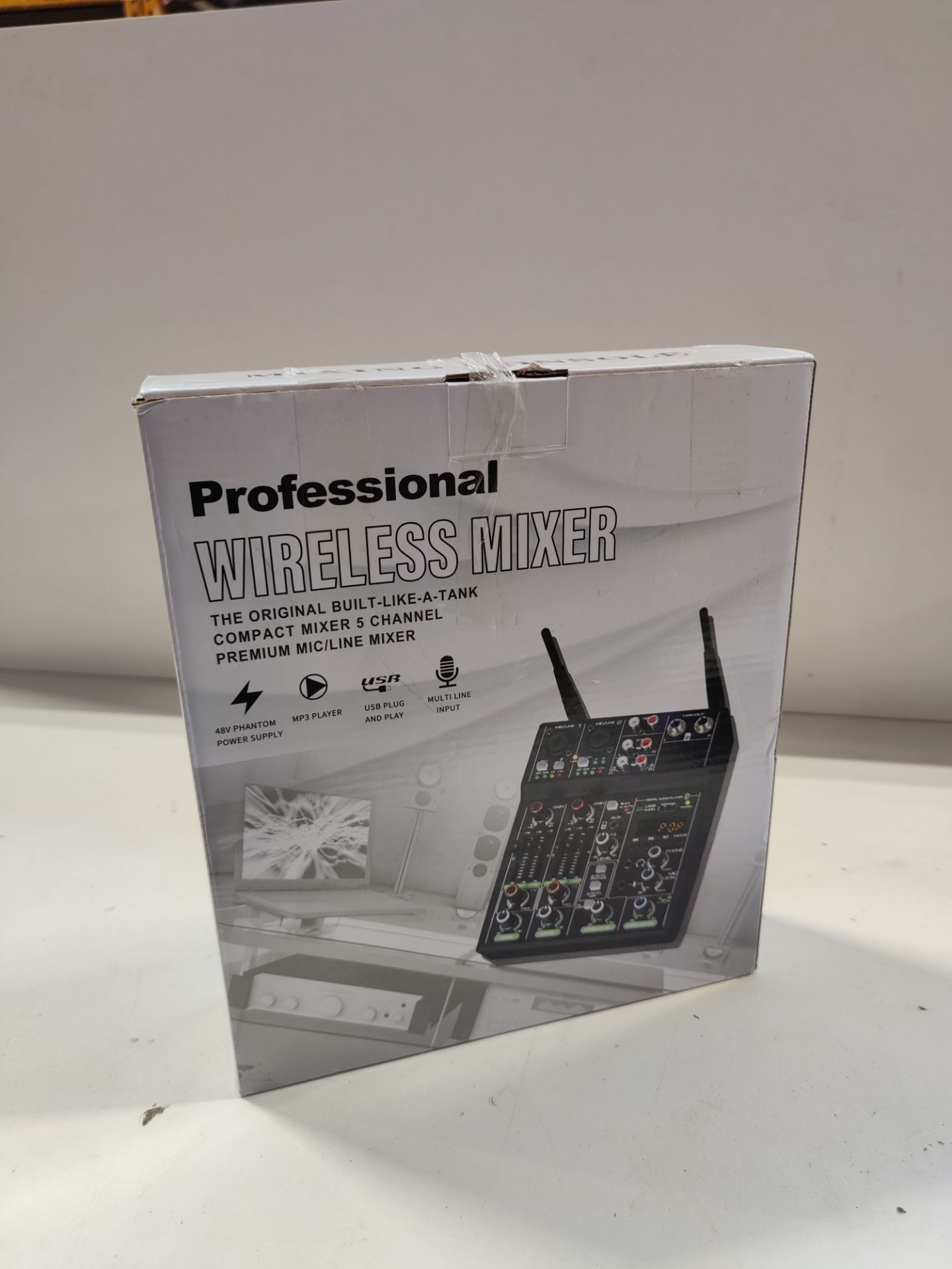 RRP £96.04 Depusheng UF4-M Studio Audio Sound Mixer Board - Image 2 of 2