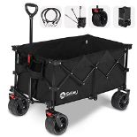 RRP £133.99 Sekey Collapsible Foldable Wagon with 330lbs Weight Capacity