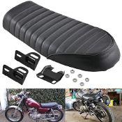 RRP £46.89 KATUR Universal Motorcycle Flat Vintage Seat Cushion