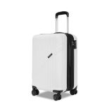 RRP £89.27 GinzaTravel Lightweight 4 Wheels Suitcase ABS Hard