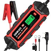 RRP £66.99 GOOLOO 6 Amp Smart Battery Charger