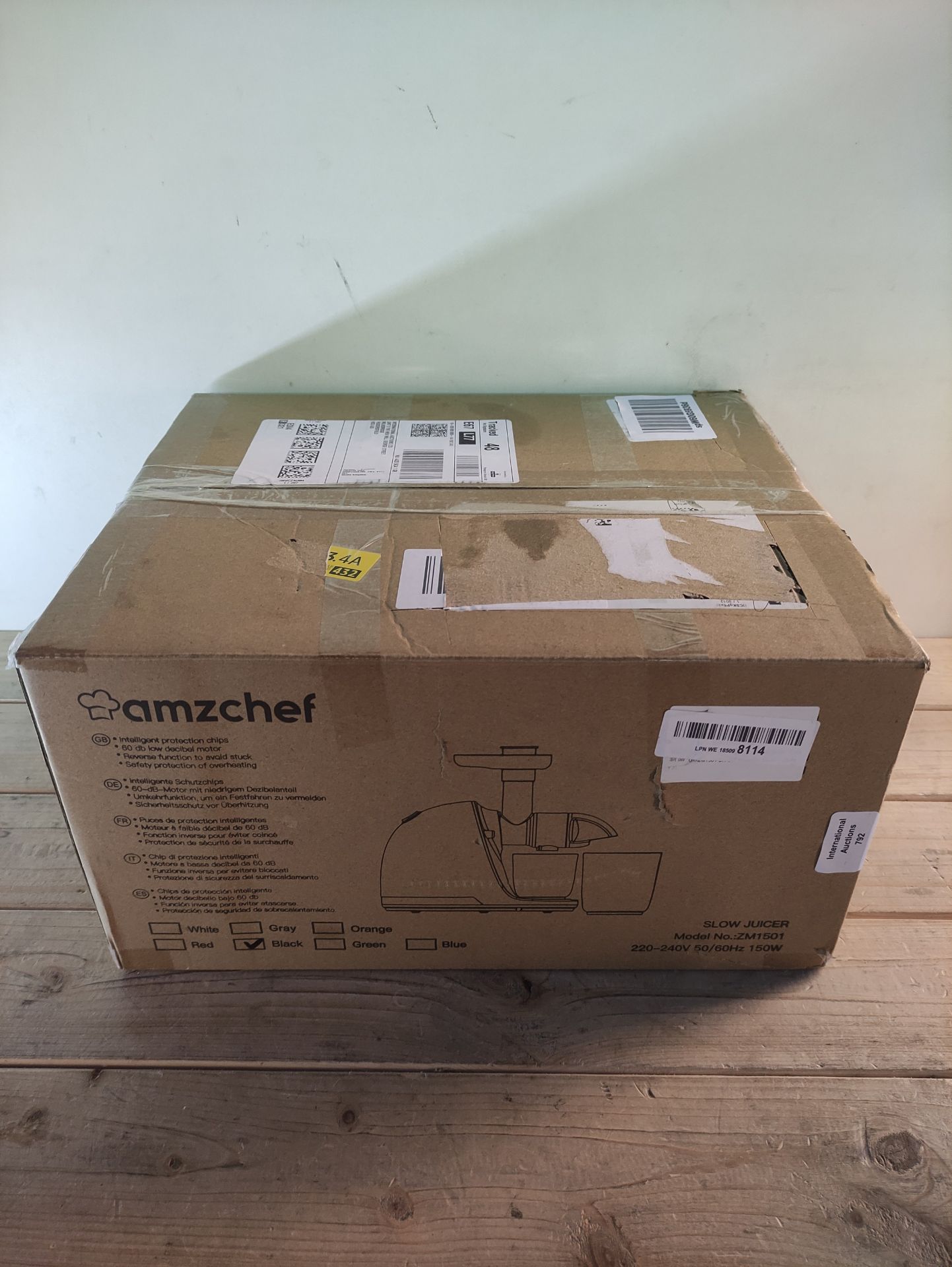 RRP £111.65 AMZCHEF Juicer Machines - Image 2 of 2