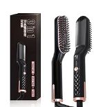 RRP £29.16 Professional Beard Straightener for Men