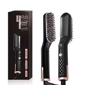 RRP £29.16 Professional Beard Straightener for Men