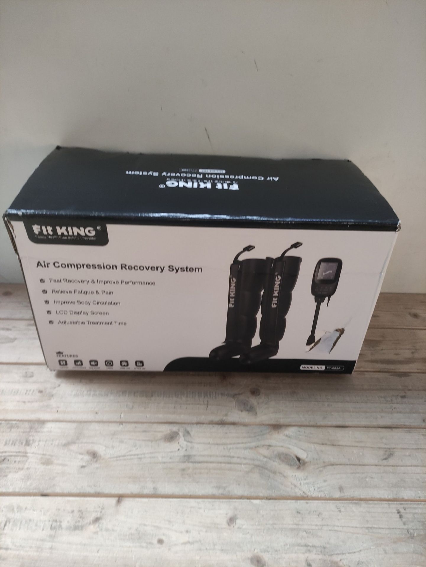 RRP £446.65 FIT KING Compression Recovery Boots Leg Massagers for - Image 2 of 2