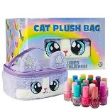 RRP £15.09 Kids Nail Polish Sets For Girls in Plush Cat Cosmetics