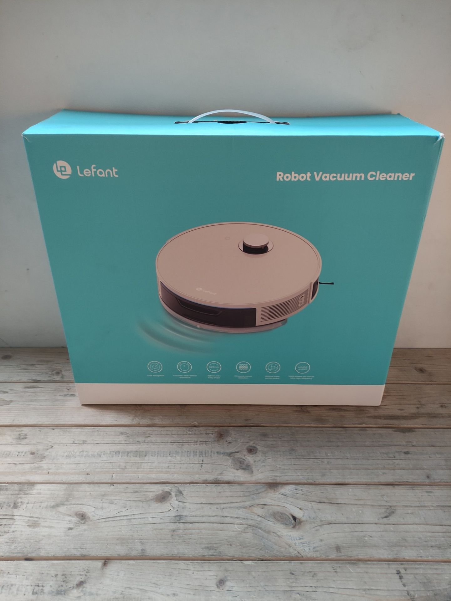 RRP £614.15 Lefant N3 Robot Vacuum Cleaner with Mop Room Mapping 4000Pa - Image 2 of 2