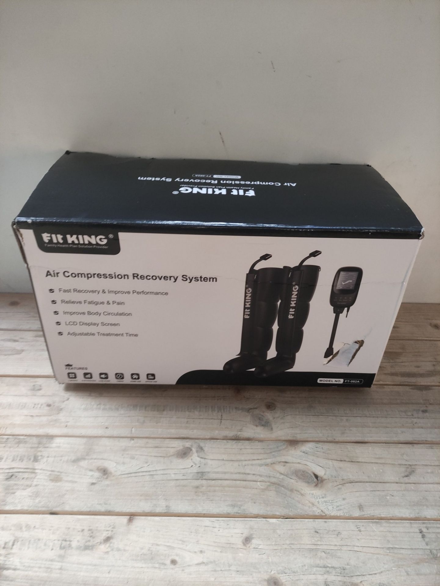 RRP £446.65 FIT KING Compression Recovery Boots Leg Massagers for - Image 2 of 2