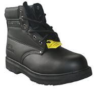 RRP £39.09 Groundwork New Mens Lace Up Steel Toe Safety Ankle Work Boots Size UK 6-14