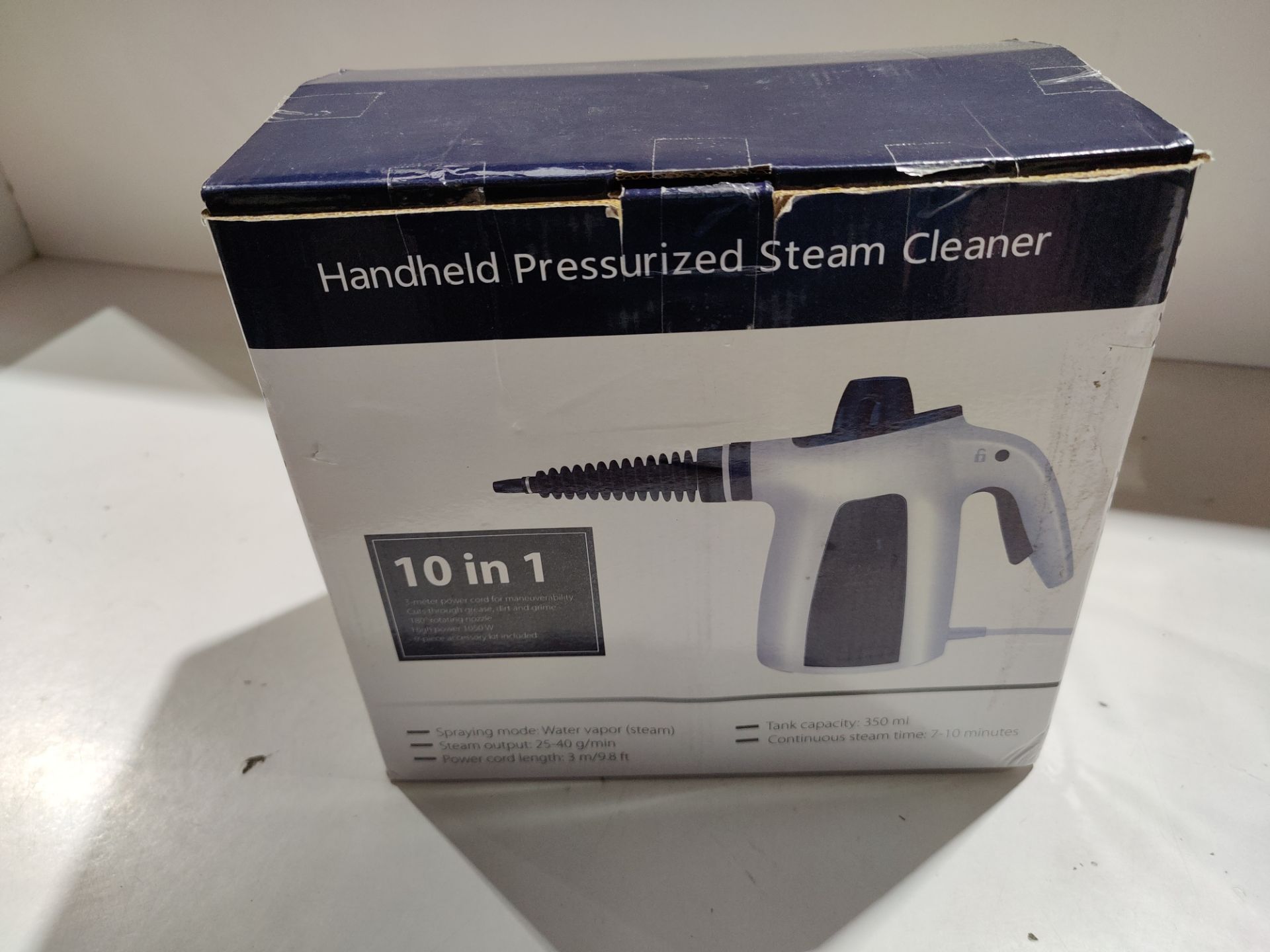 RRP £39.18 Handheld Steam Cleaner - Image 2 of 2
