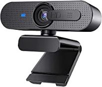 RRP £17.85 ASHU 1080P HD Autofocus Webcam