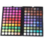 RRP £17.85 120 Color Pro 5 Kind Fashion Eyeshadow Palette Shimmer Eye Shadow Makeup Set
