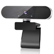 RRP £18.97 Hasinart HD 2K USB Webcam with Microphone for PC