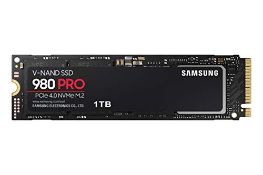 RRP £135.50 Samsung 980 PRO (MZ-V8P1T0BW) | NVMe M.2 Internal Solid State Drive