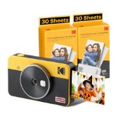 RRP £115.95 KODAK Mini Shot 2 Retro 4PASS 2-in-1 Instant Camera and Photo Printer