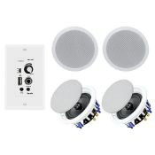 RRP £212.15 Herdio Home Audio Package in Wall Bluetooth Amplifier