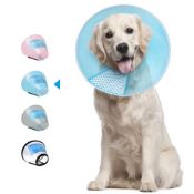 RRP £23.05 Supet Dog Cone Adjustable Pet Cone Pet Recovery Collar