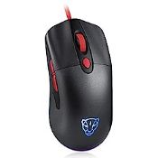 RRP £25.67 MOTOSPEED Wired Gaming Mouse