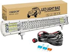 RRP £42.42 RIGIDON White Housing Led Work Light Bar