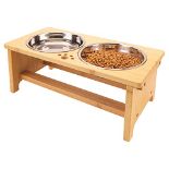 RRP £34.60 Raised Dog Bowls Medium