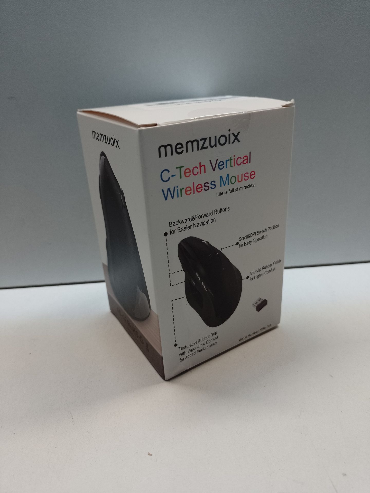 RRP £26.96 memzuoix Ergonomic Mouse Wireless - Image 2 of 2