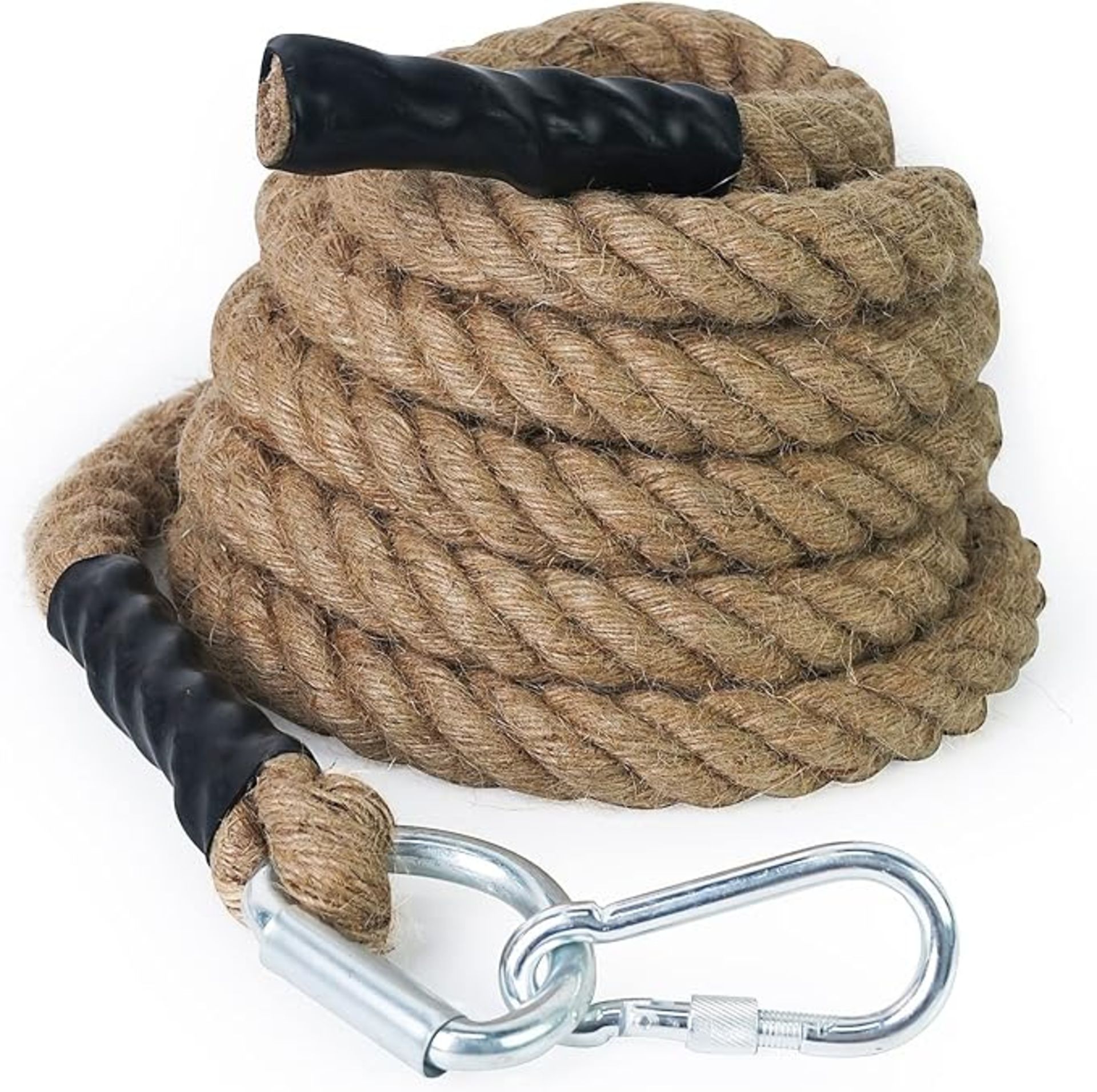 RRP £52.33 Aoneky Gym Climbing Ropes with Clip for Training