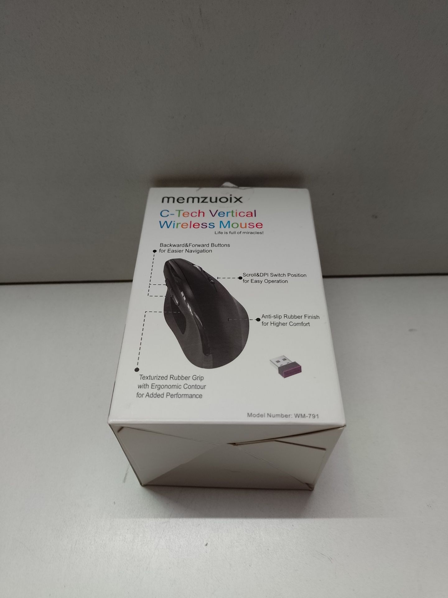 RRP £26.96 memzuoix Ergonomic Mouse Wireless - Image 2 of 2