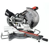 RRP £262.41 Excel 12" 305mm Sliding Mitre Saw Double Bevel 1800W/240V - High Precision