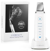 RRP £78.15 COSBEAUTY Ultrasonic Skin Scrubber