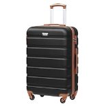 RRP £100.49 COOLIFE Suitcase Trolley Carry On Hand Cabin Luggage