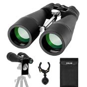 RRP £146.11 ESSLNB 15-30X80 Zoom Astronomy Binoculars with Built-in