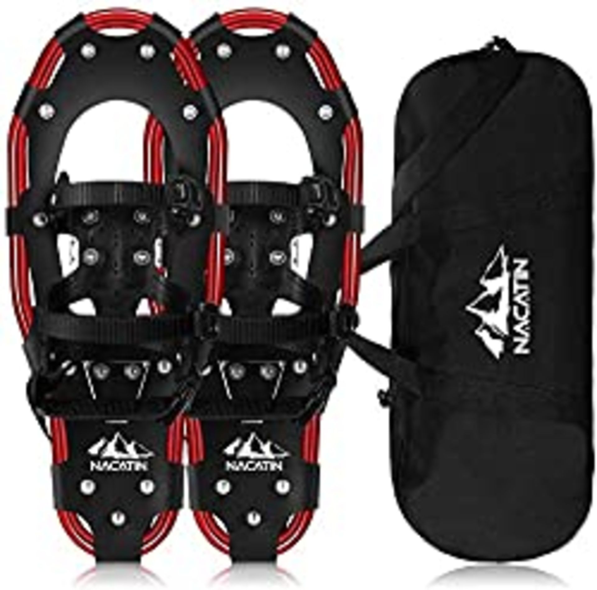 RRP £58.95 NACATIN All Terrain Snowshoes Lightweight Aluminum