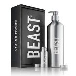 RRP £18.99 Beast Bottle Reusable Shower Bottle Set