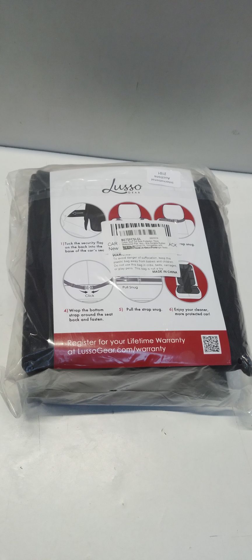 RRP £19.52 Lusso Gear Car Seat Protector: Thick Waterproof Pad - Image 2 of 2