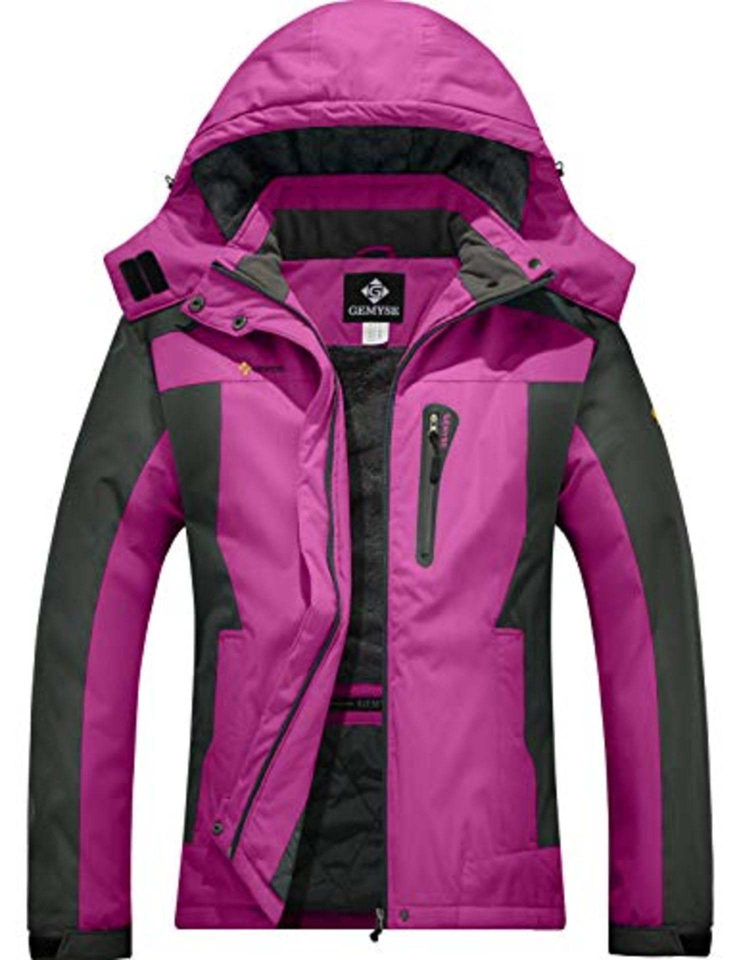 RRP £83.78 GEMYSE Women's Mountain Waterproof Ski Jacket Windproof