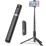 RRP £30.61 TONEOF 60" Cell Phone Selfie Stick Tripod
