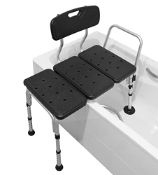 RRP £111.65 PEPE - Bath Transfer Bench for Disabled