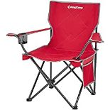 RRP £33.49 KingCamp Folding Camping Chair for Adults Lightweight