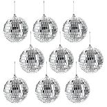 RRP £22.18 Suwimut 9 Pieces Mirror Disco Ball