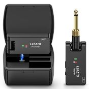 RRP £52.60 LEKATO Guitar Wireless System with Charging Case Wireless