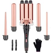 RRP £34.60 5-in-1Curling Wand Iron